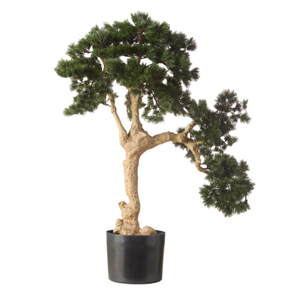 Faux Pine Bonsai Tree - Garden Pot | 100cm