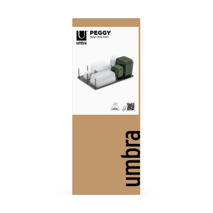 Umbra Peggy Drawer Organizer Charcoal