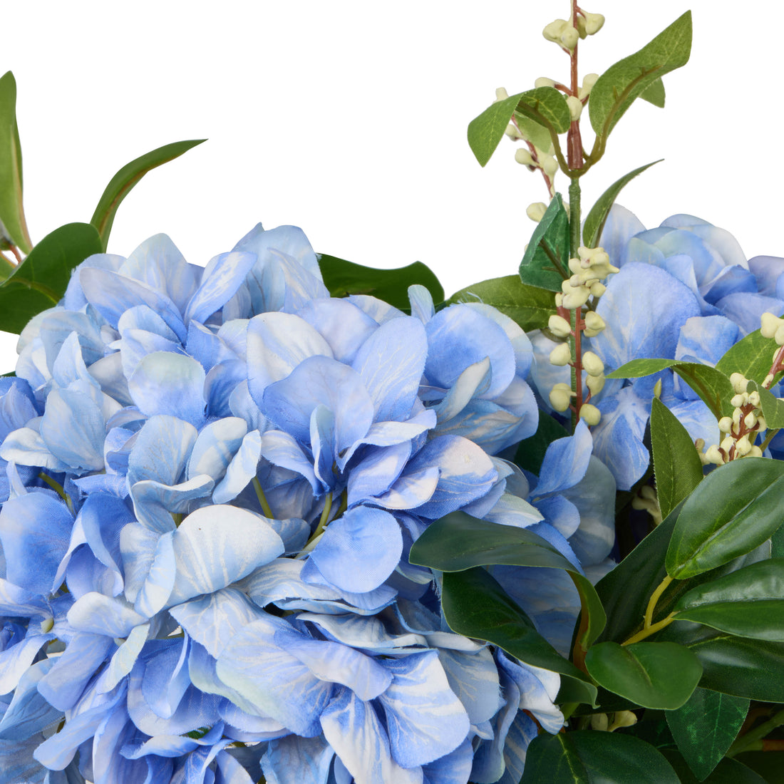 Faux Hydrangea Nite Berry - Classic Bowl | Blue - 43cm