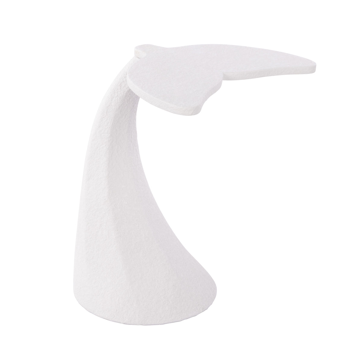 Amalfi Fin Side Table White