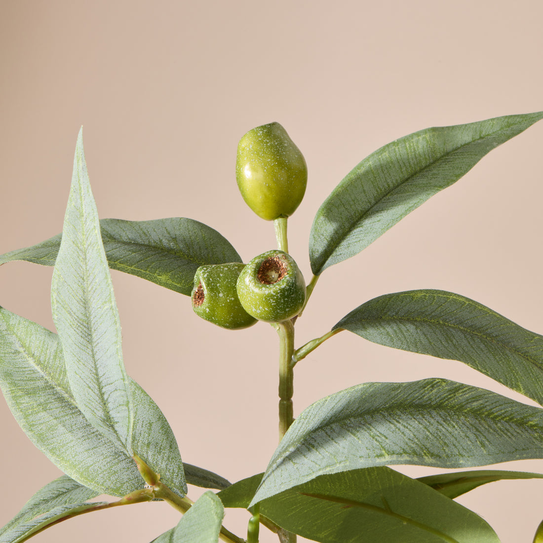 Faux Eucalyptus Gumnut Spray | Green - 79cm