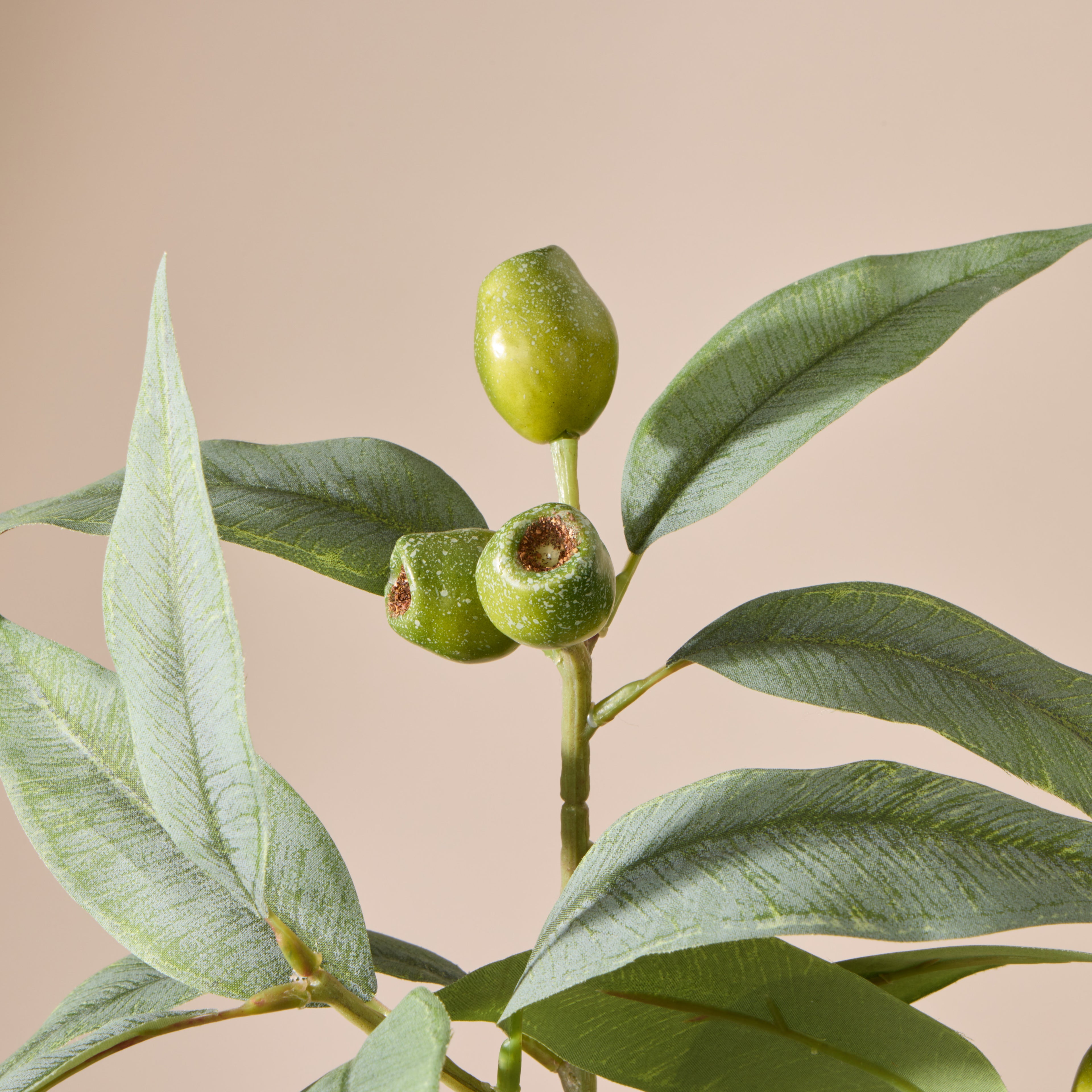 Faux Eucalyptus Gumnut Spray | Green - 79cm