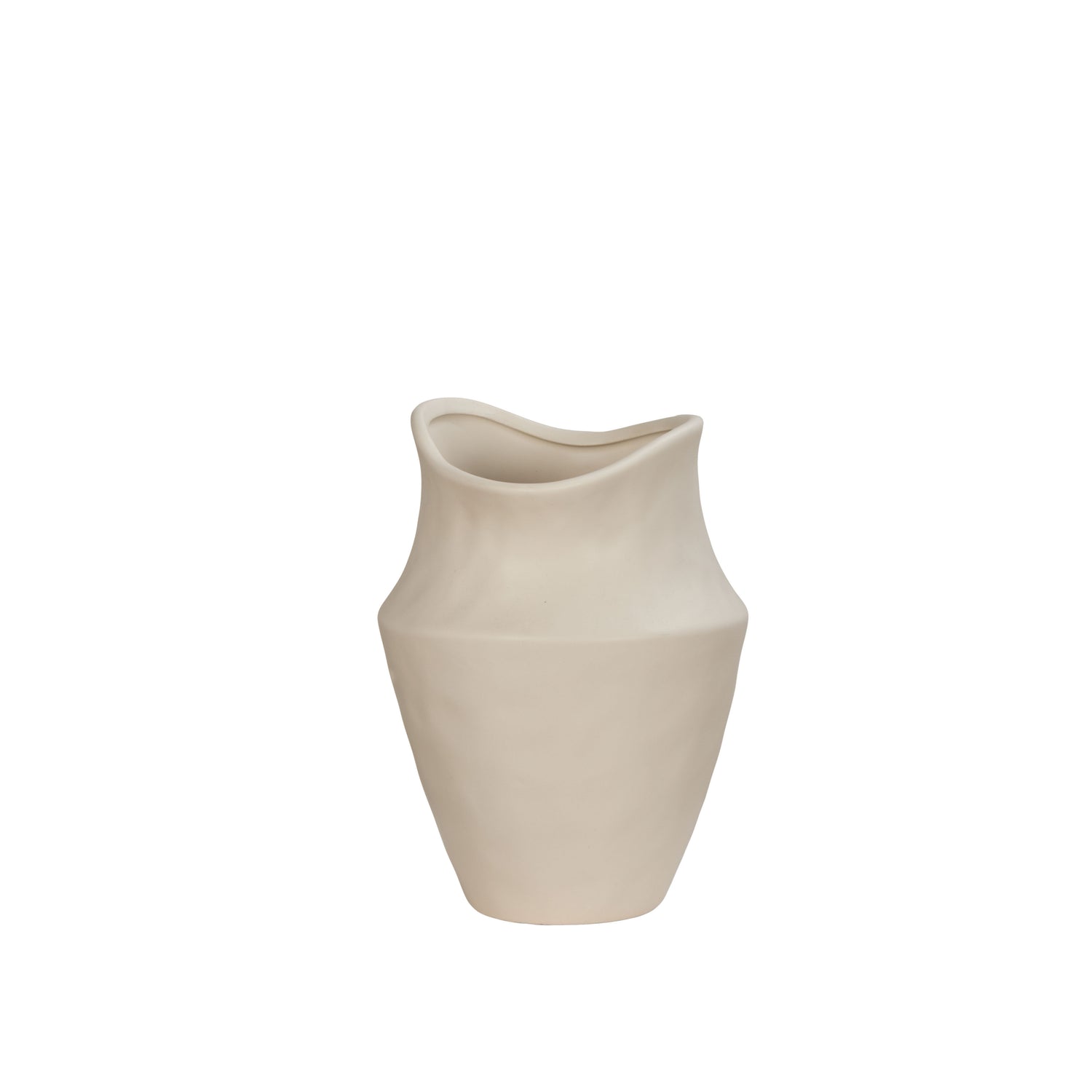 Alani Vase | Oat -  27cm