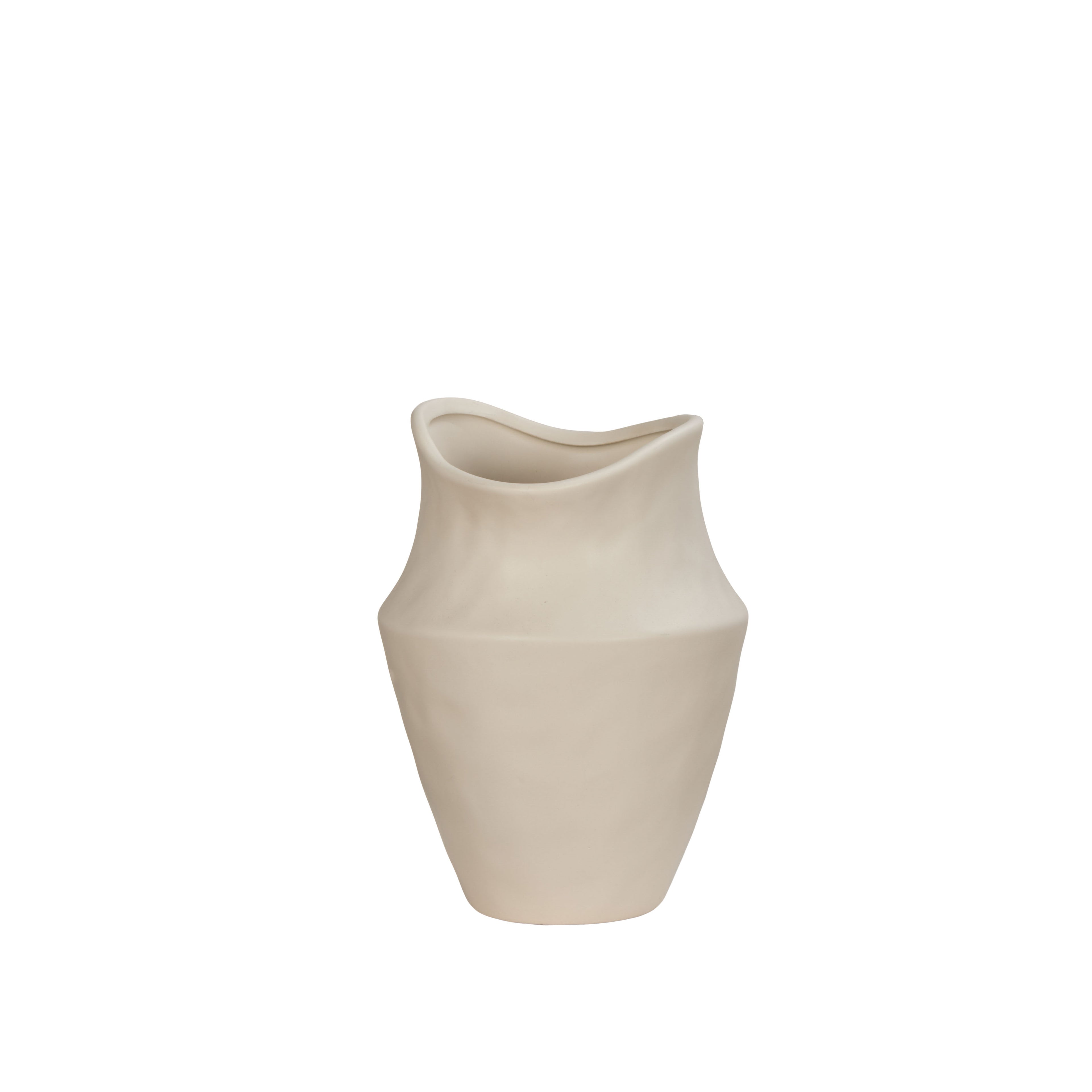 Alani Vase | Oat -  27cm
