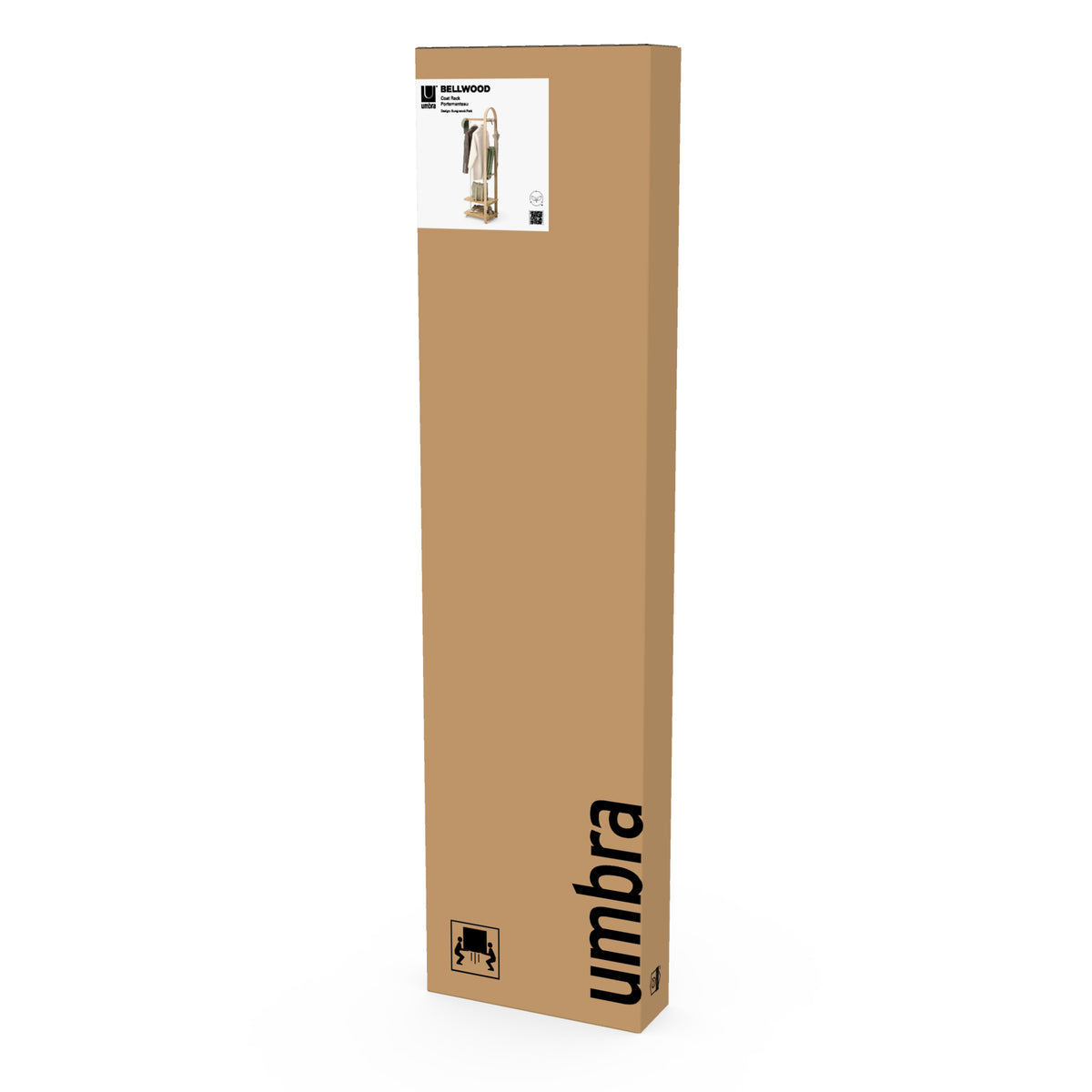 Umbra Bellwood Coat Rack White &amp; Natural