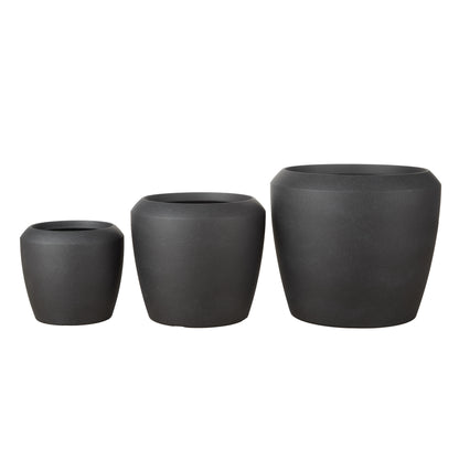 Rogue Vienna Planter 3pcs Set Black