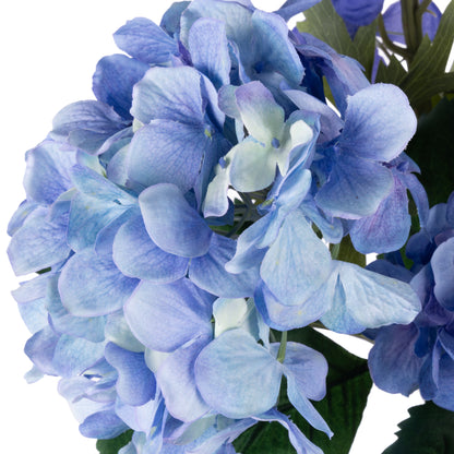 Faux Delphinium Mix - Alana Vase | Blue - 73cm