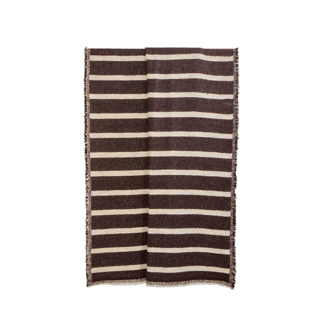 Amalfi Faye Throw Brown &amp; Natural