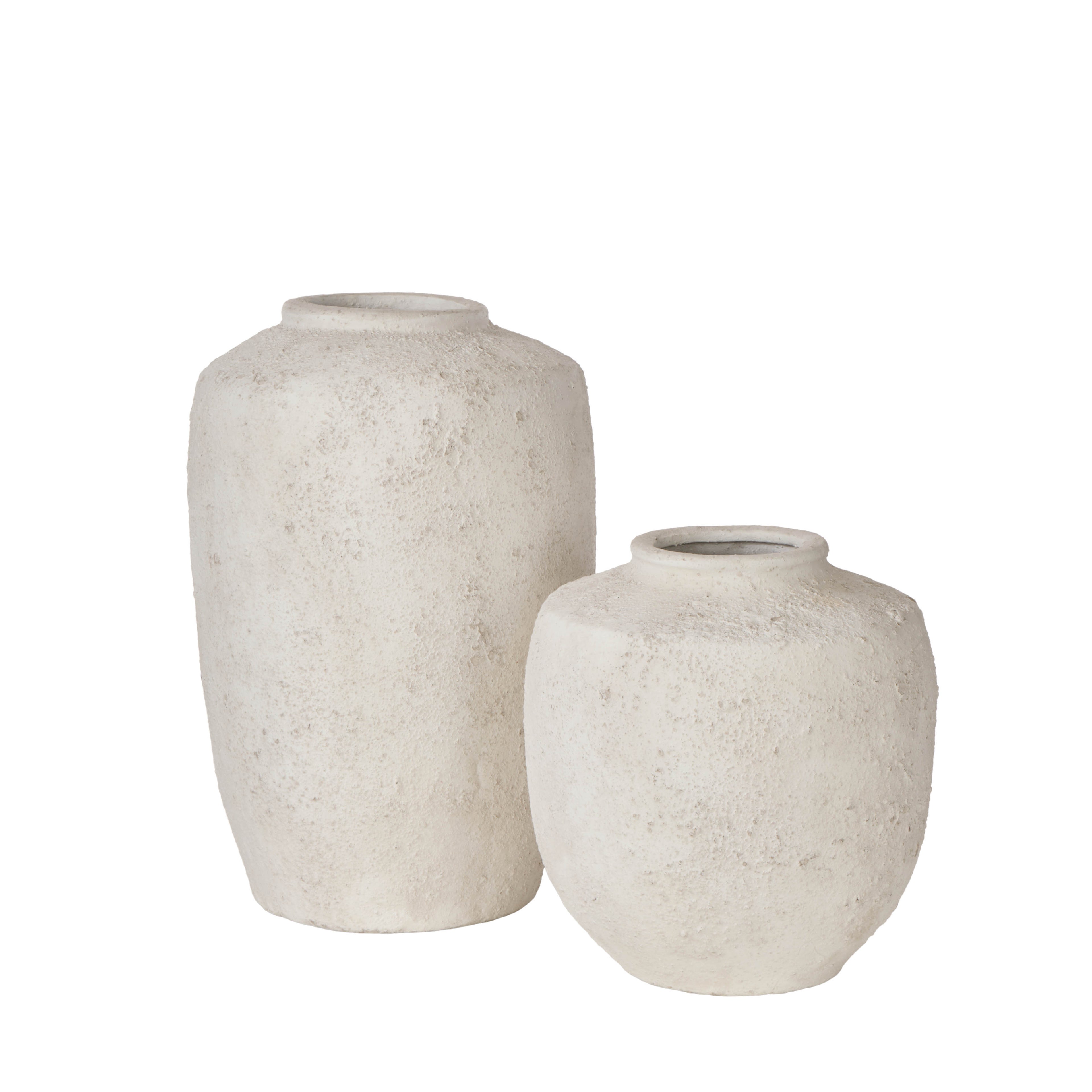 Lanah Vase | Ivory -  25.5cm