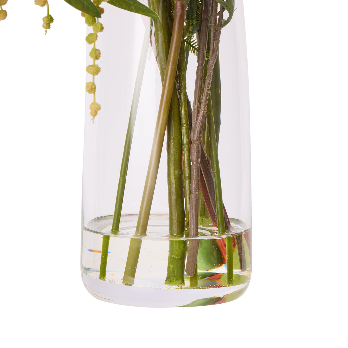 Rogue Banksia Wattle Mix - Alana Vase Yellow &amp; Green
