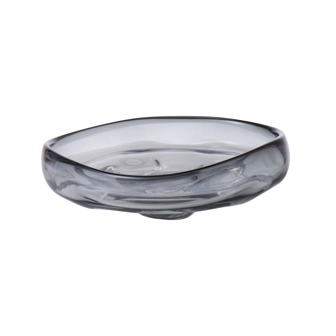 Grand Designs Organic Shape Shallow Bowl Smoke