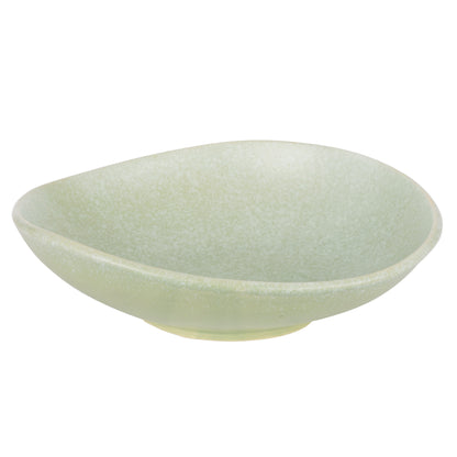 Davis &amp; Waddell Greta Porcelain Raised Serving Plate Large Mint Green