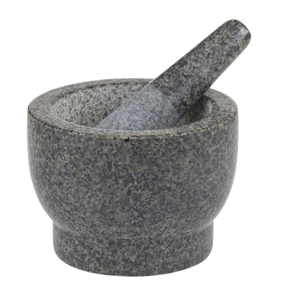 Davis &amp; Waddell Traditional Granite Mortar &amp; Pestle Grey