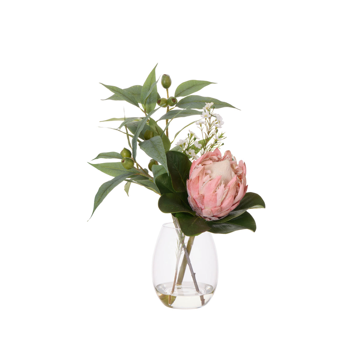 Rogue Grand Protea Native Mix - Claire Vase Pink
