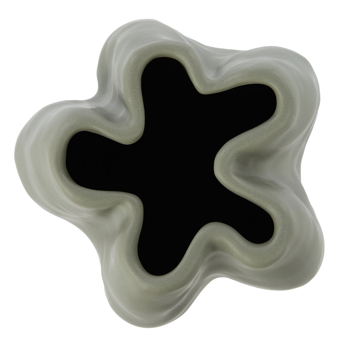 Amalfi Fluid Vase Green