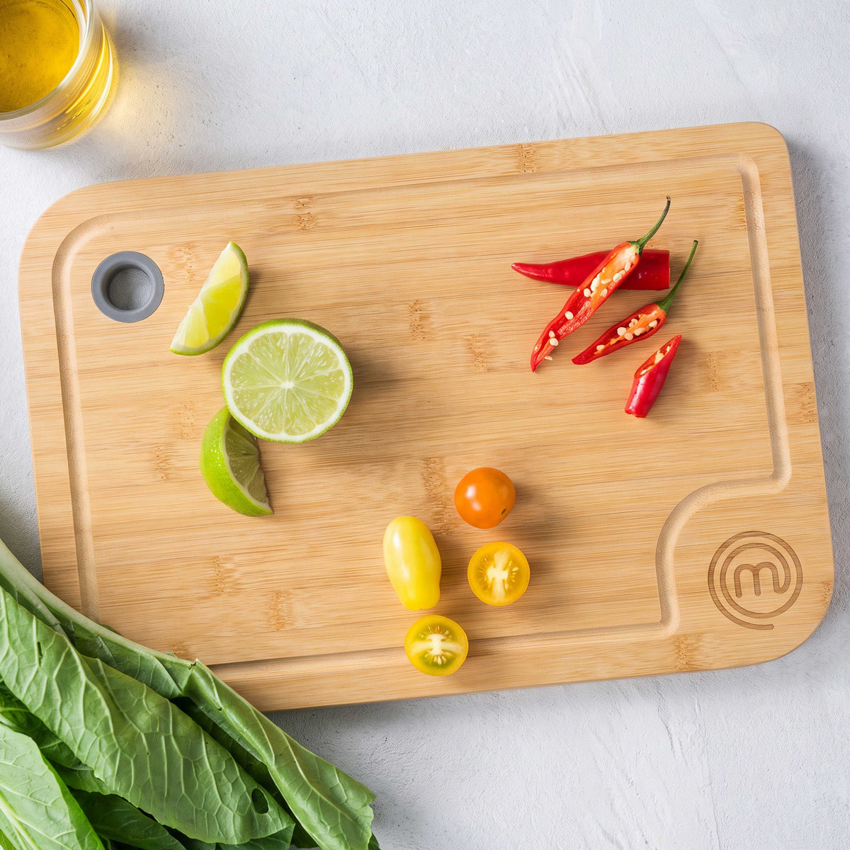 MasterChef Sage Bamboo Board Sage &amp; Natural