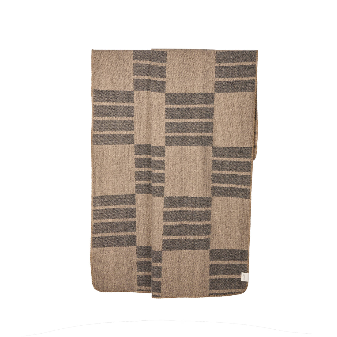 Amalfi Zia Throw Ink &amp; Brown