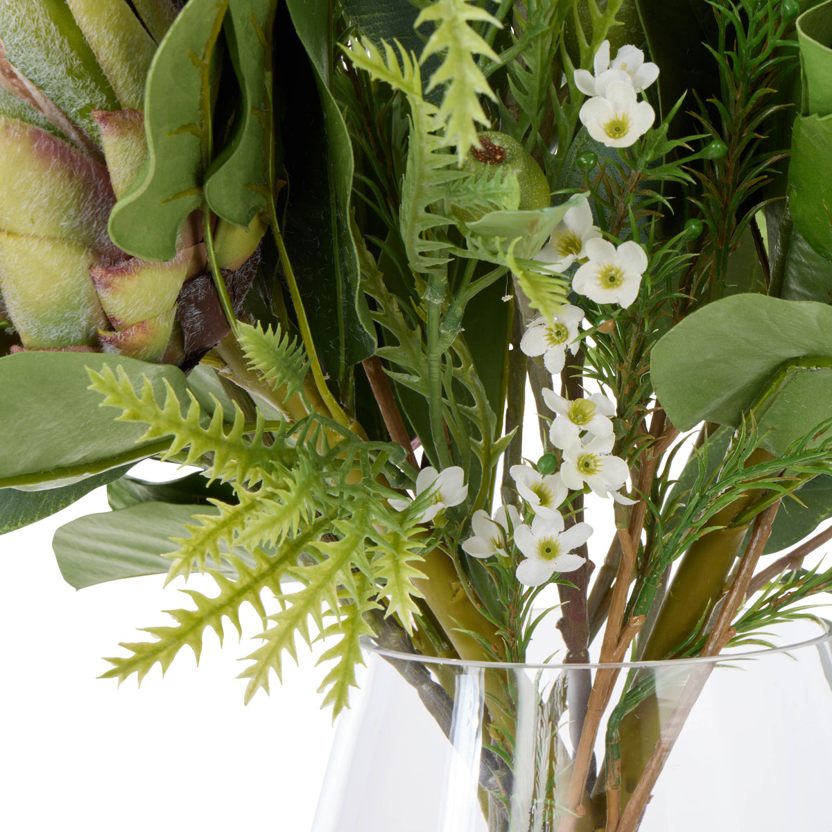 Rogue Grand Protea Native Mix - Claire Vase Green