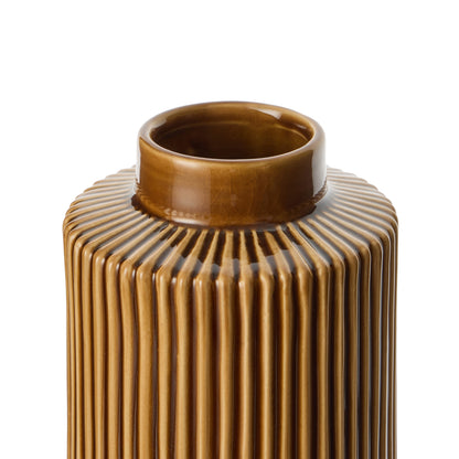 Rogue Enola Vase Brown
