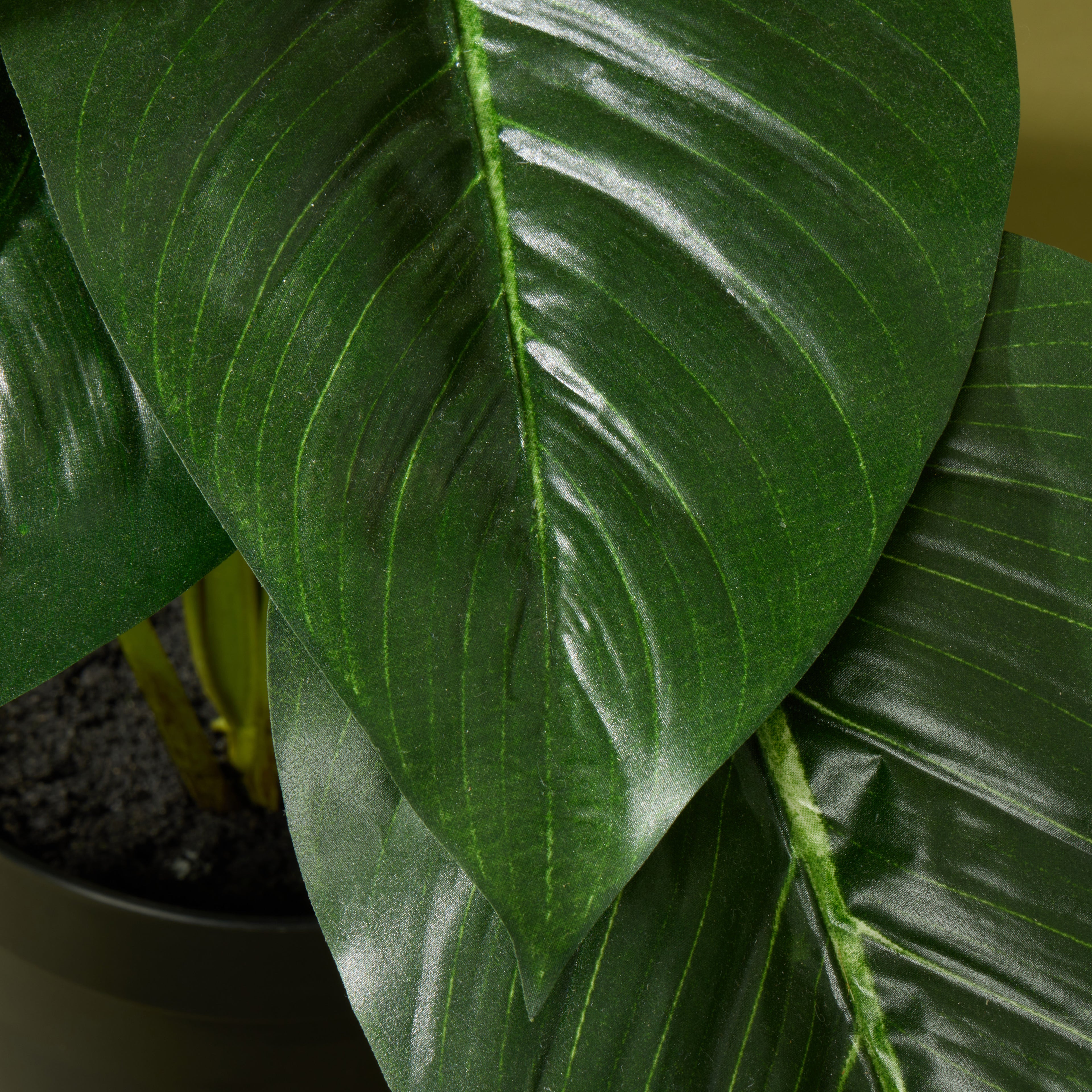Faux Philodendron UV Treated Garden Pot - 60cm
