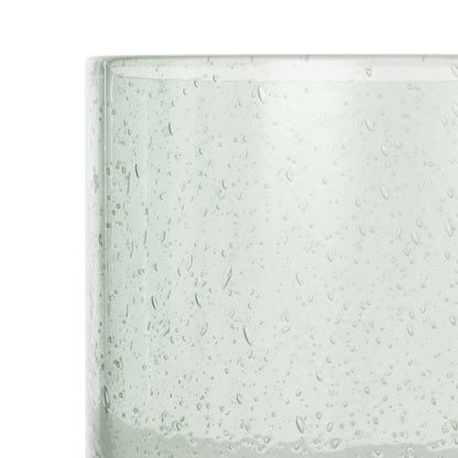 Davis &amp; Waddell Saltara Bubble Glass Tumblers 350ml 4pcs Set Green
