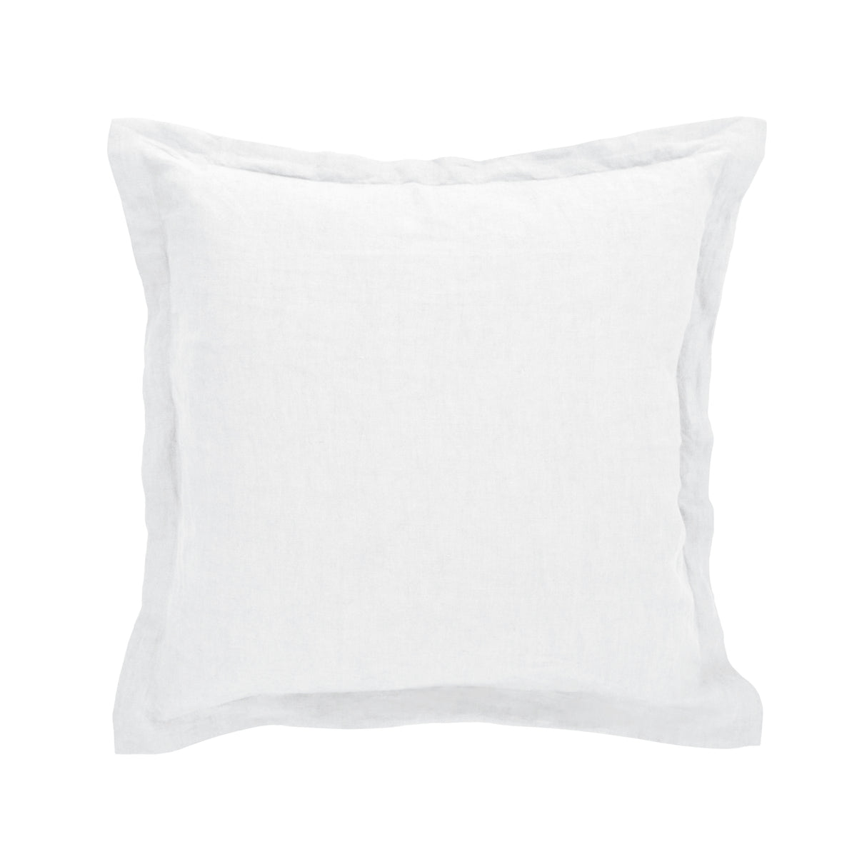 Amalfi Cove Linen Cushion White