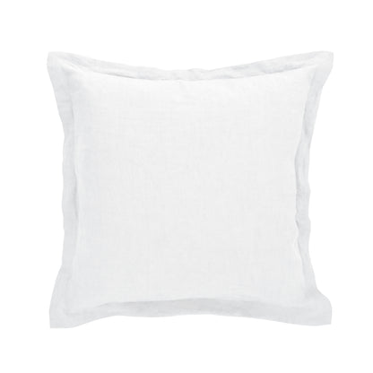 Amalfi Cove Linen Cushion White