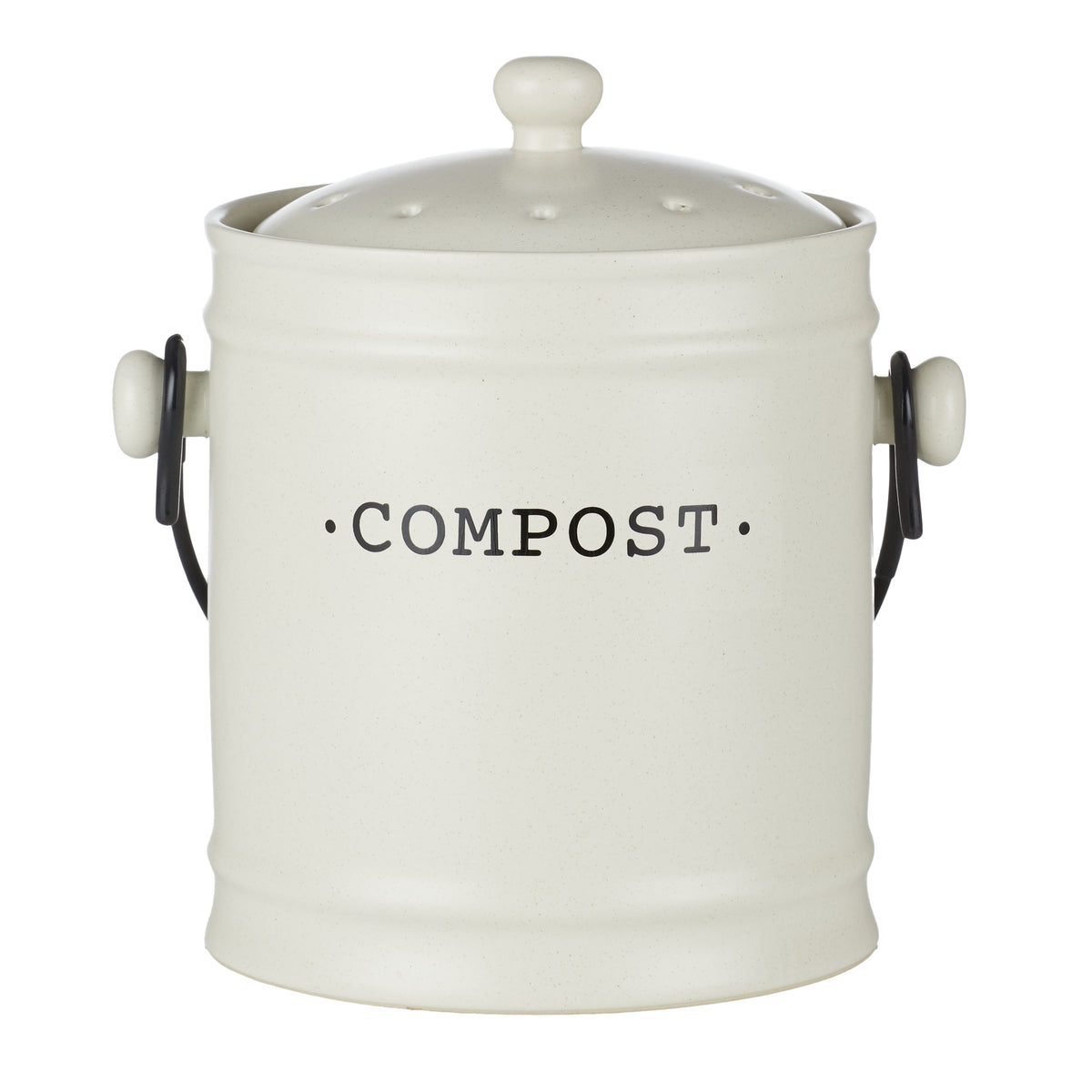 Davis &amp; Waddell Darley Compost Bin 3.5L Cream