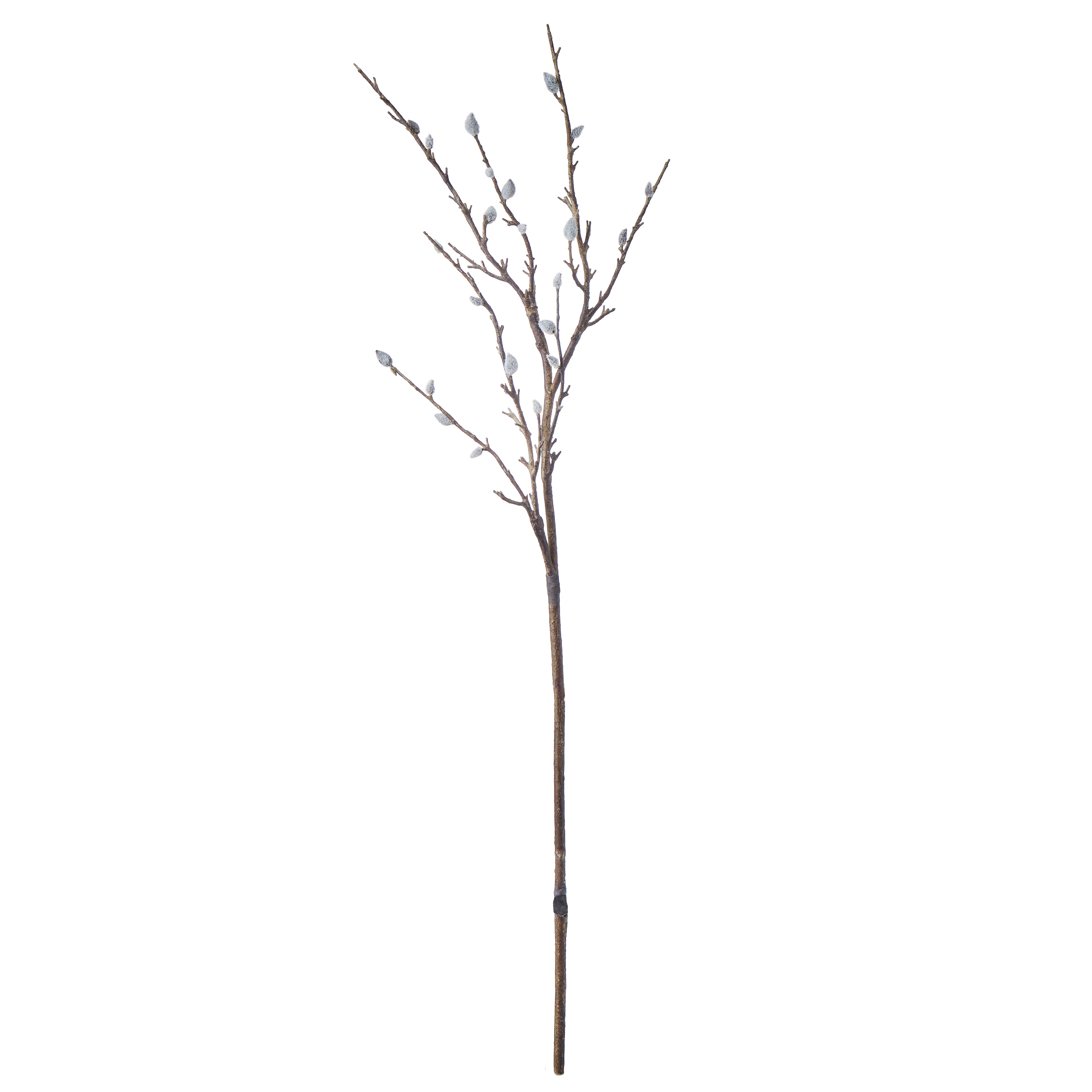 Faux Pussy Willow Spray | 107cm