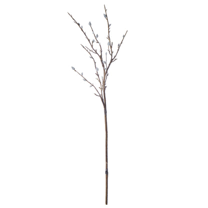 Faux Pussy Willow Spray | 107cm