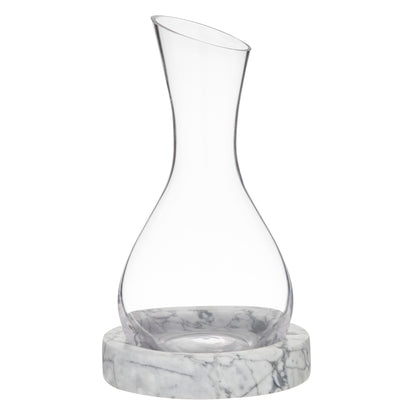 Davis &amp; Waddell Nuvolo Marble Decanter Grey &amp; Clear
