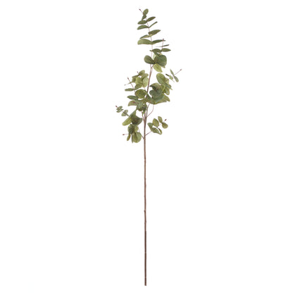 Faux Silver Drop Eucalyptus Spray | Green - 90cm