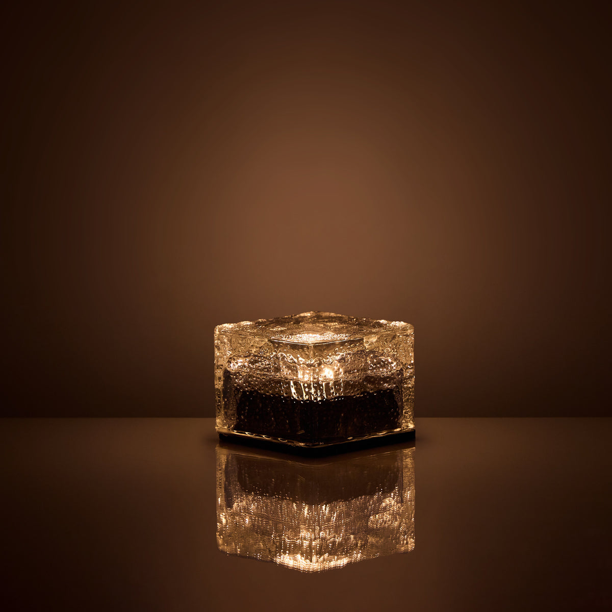 Rogue Lumo Solar Brick - Square Black &amp; Warm White