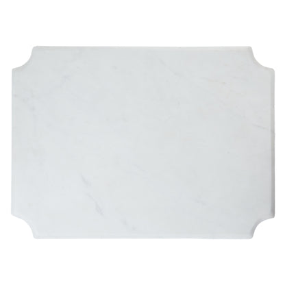 Society Home Margot Marble Serving Board White