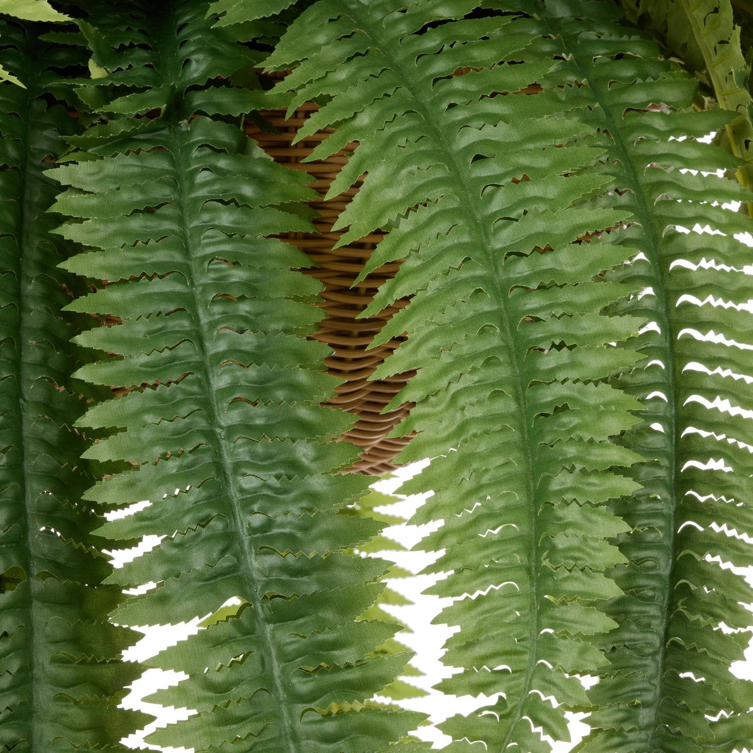 Faux Boston Fern - Laos Hanging  Planter | Green  - 126cm