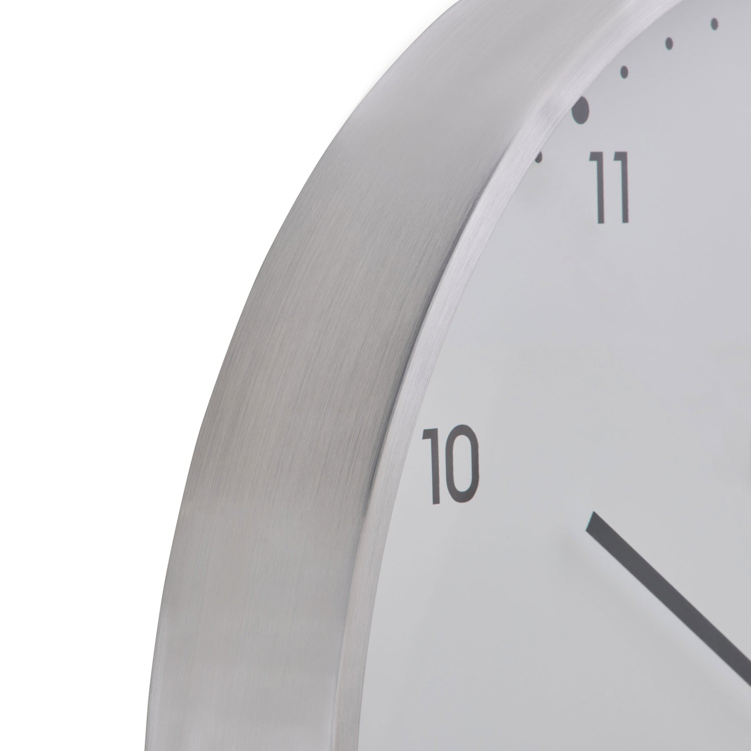 Amalfi Helsinki Wall Clock Silver