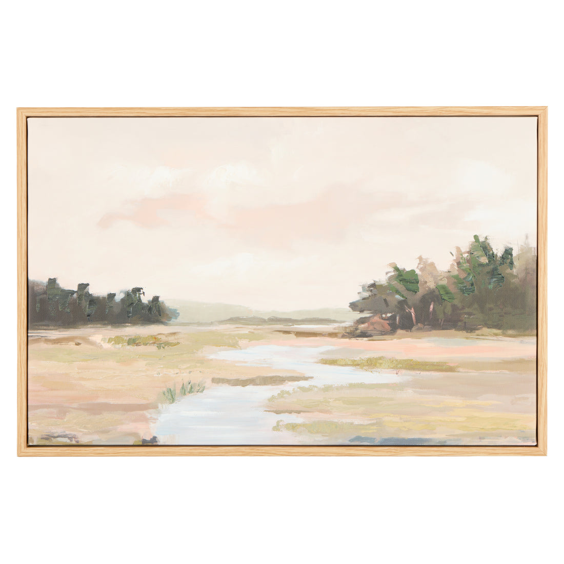 Society Home Swansea Hand Painted Wall Art Multi-Coloured