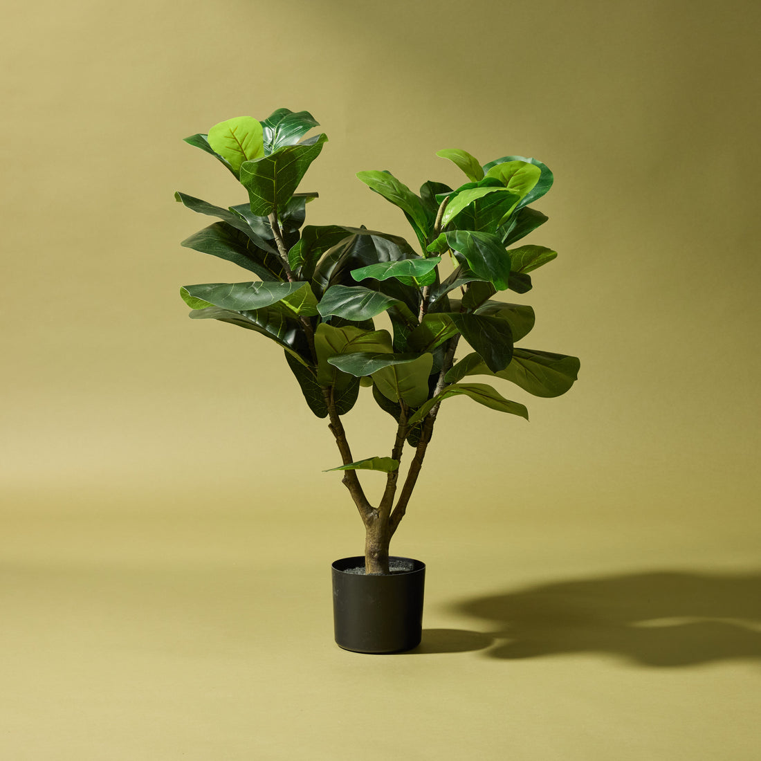 Faux Giant Fiddle Leaf Fig Plant | 90cm