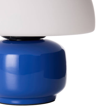 Emporium Pixie Lamp White &amp; Blue