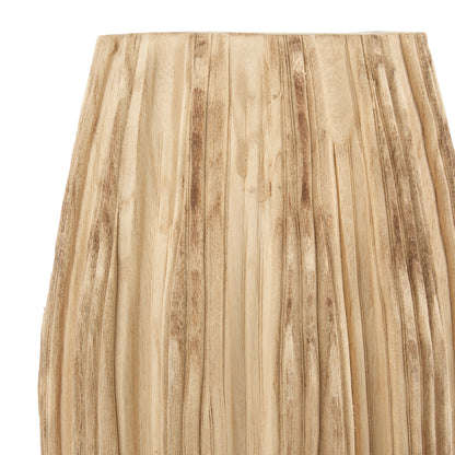 Rogue Dansk Ribbed Vessel Large Natural