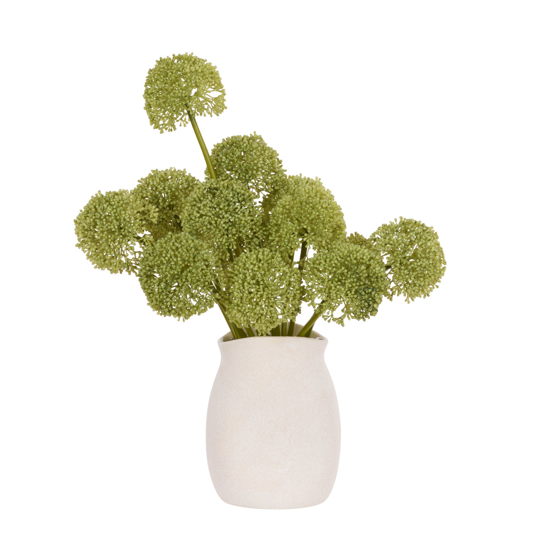 Faux Buddleia Arrangement - Maelynn Vase