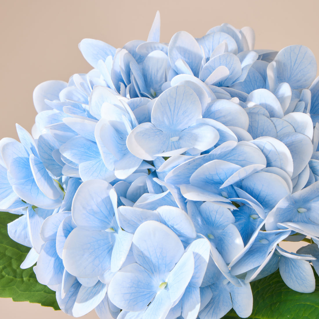 Faux Hydrangea Stem | Blue - 66cm