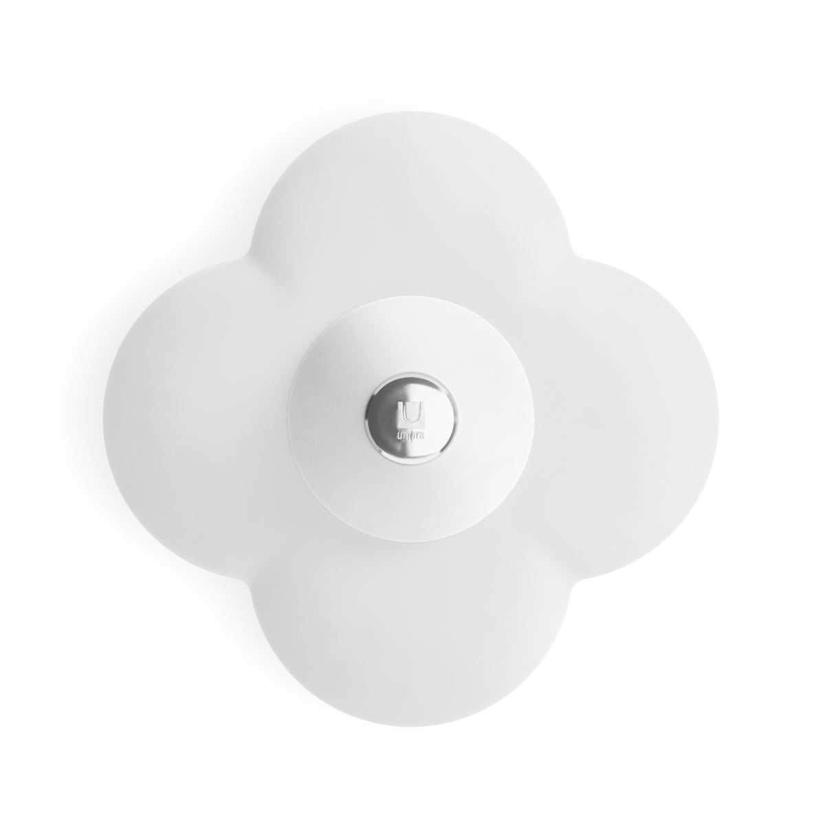 Umbra Bloom Drain Stop &amp; Hair Catcher White