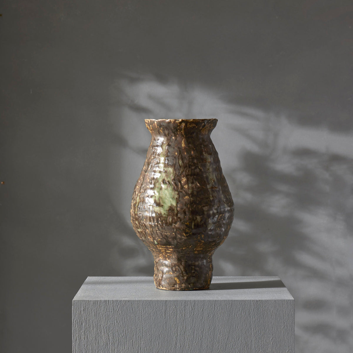 Grand Designs Arbor Vase Collection Brown &amp; Green