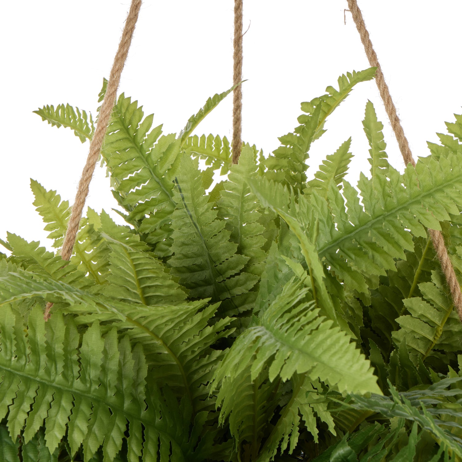 Faux Boston Fern - Laos Hanging  Planter | Green  - 126cm