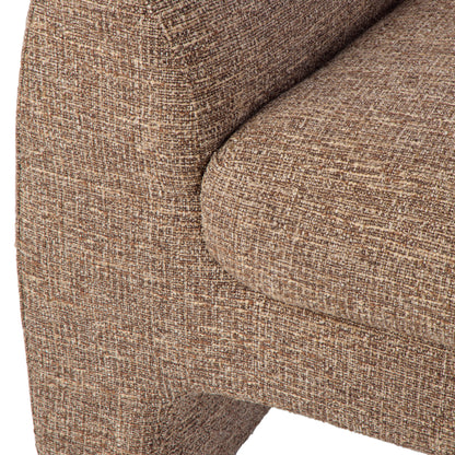 Amalfi Wells Chair Brown &amp; Taupe