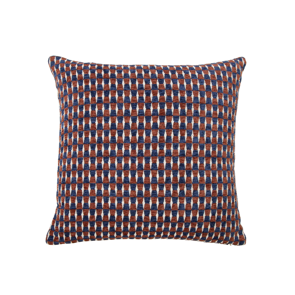 Amalfi Kiran Cushion Blue &amp; Rust