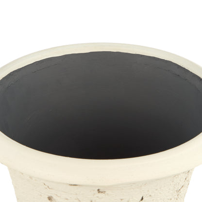 Rogue Light Weight Vintage Urn Rustic Cream