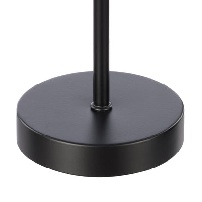 Amalfi Tier Table Lamp Natural &amp; Black