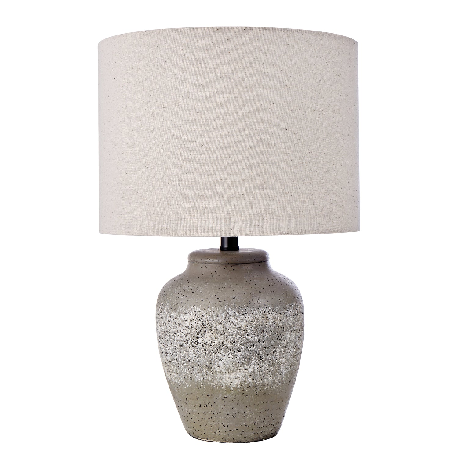 Amalfi Rustic Stone Table Lamp Stone &amp; Cream